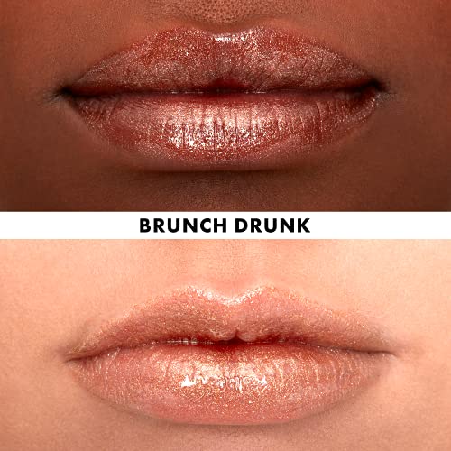 NYX PROFESSIONAL MAKEUP Filler Instinct Plumping Lip Polish, Lip Plumper Gloss - Brunch Drunk (Champagne)